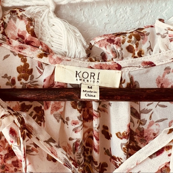 Kori | Floral Flounce Dress - Picture 4 of 5